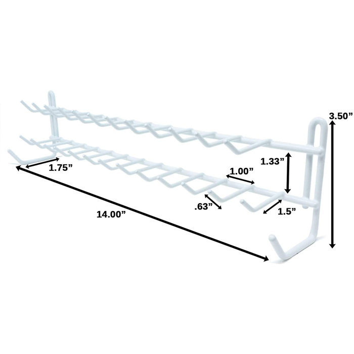 Rebrilliant Michaelis Metal Hanging Organizer & Reviews Wayfair